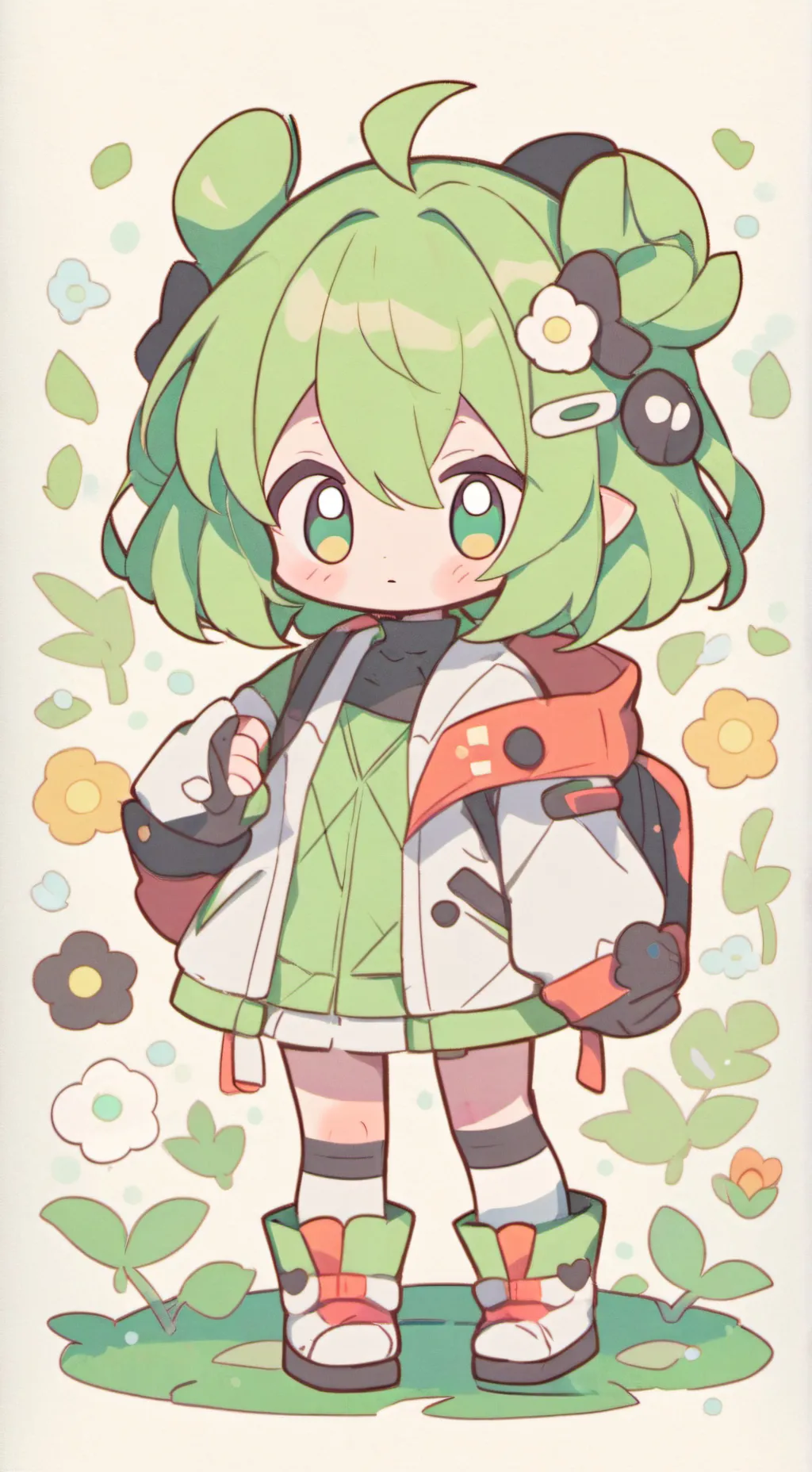 ai character: liemely background