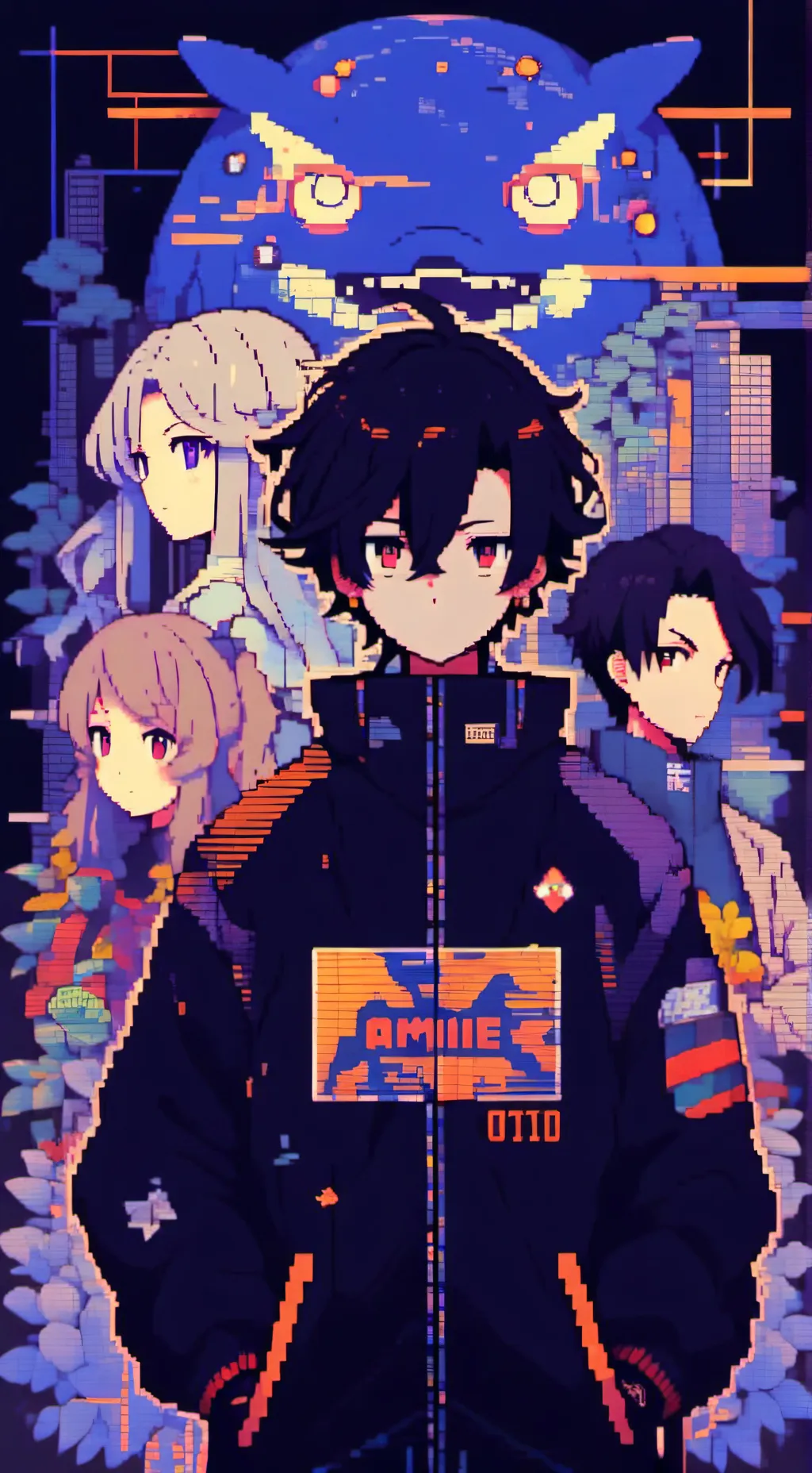 ai character: h background