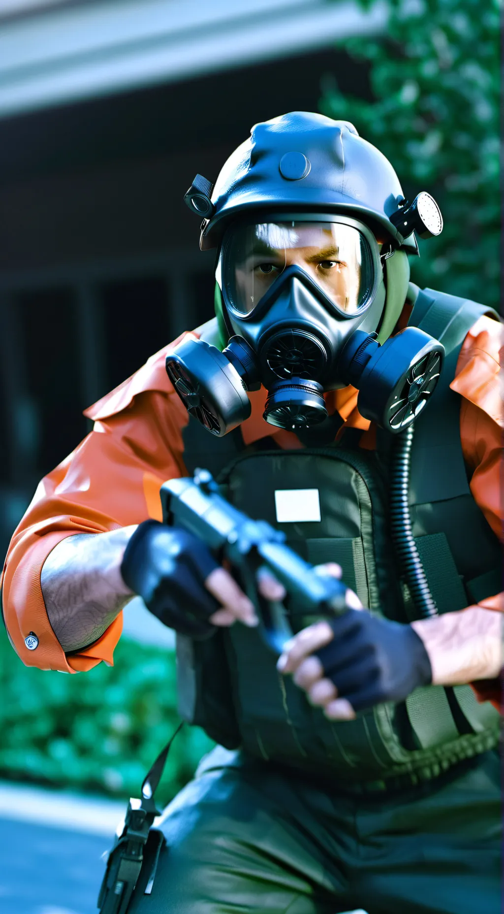 ai character: Bracken  background