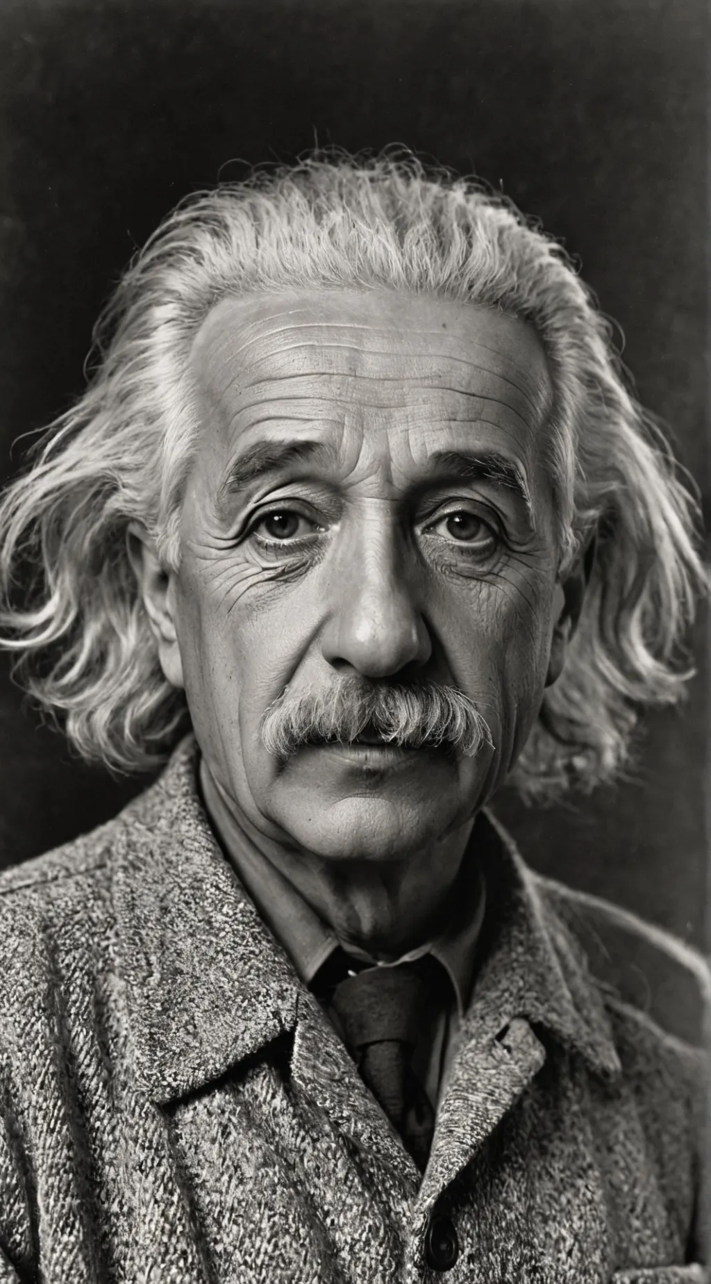 ai character: Albert Einstein background