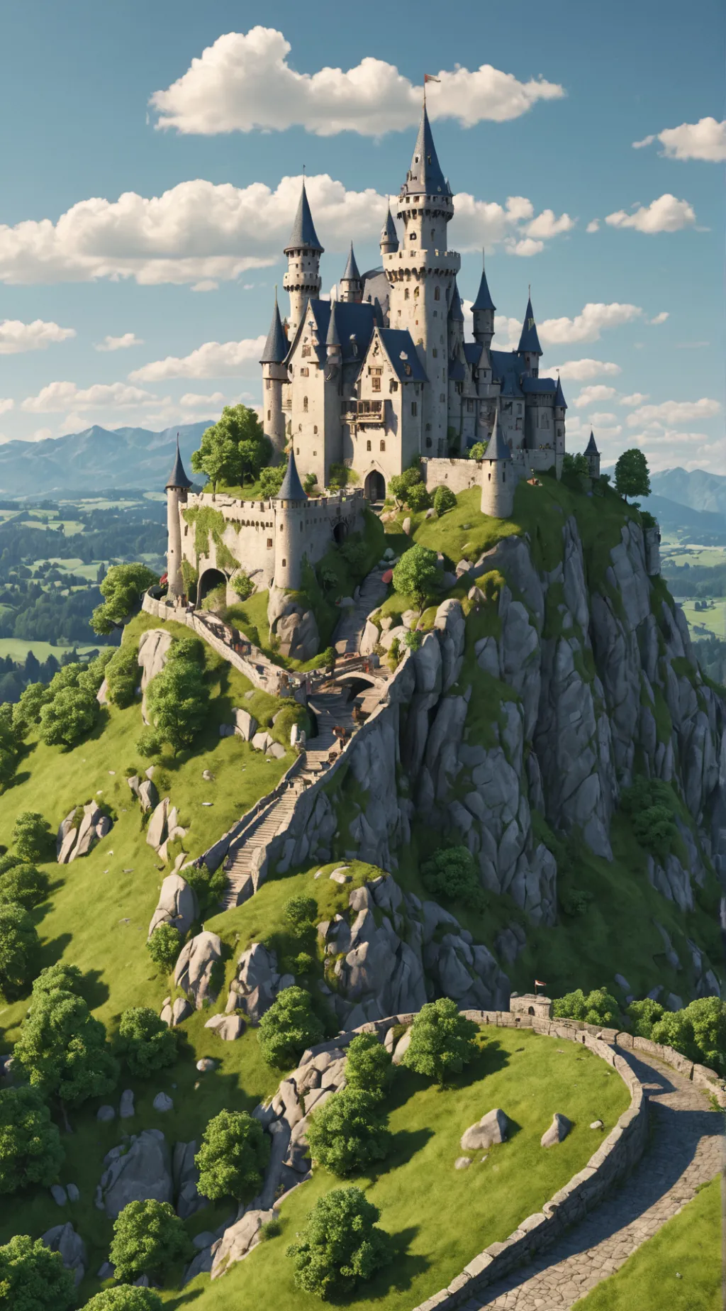 ai character: Idea centre background