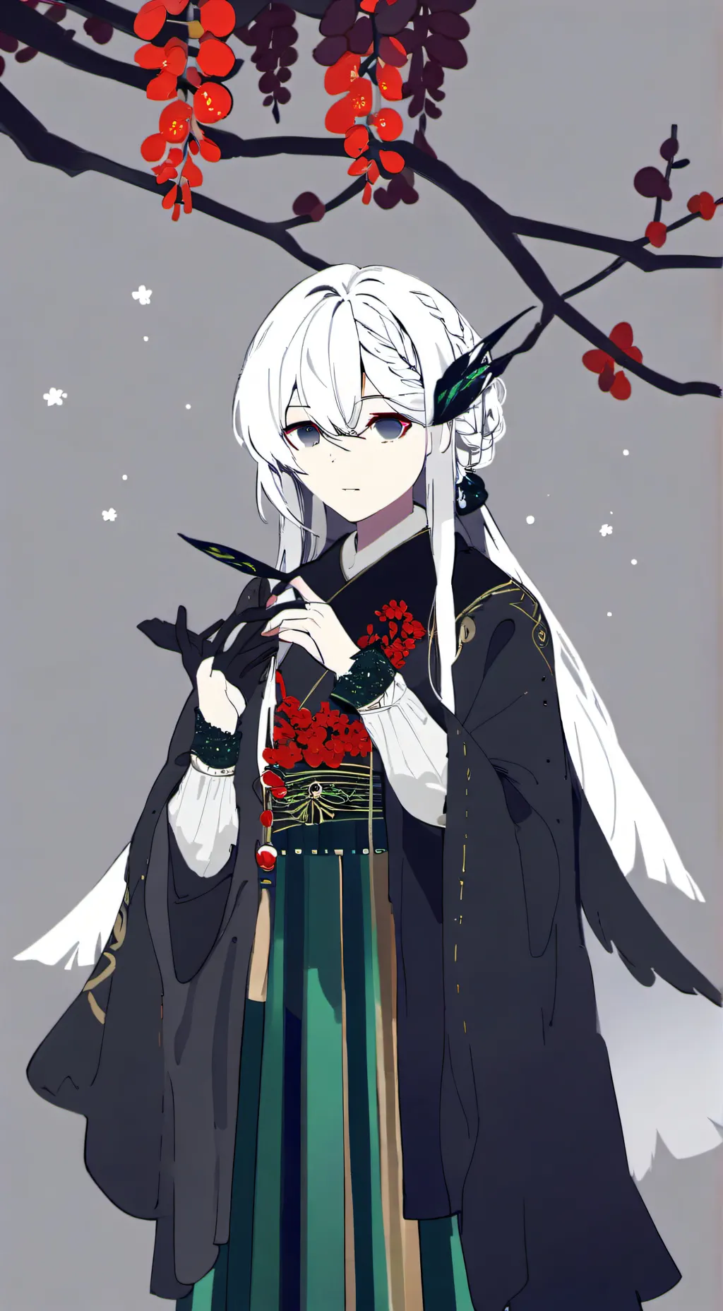 ai character: Mha pride month background