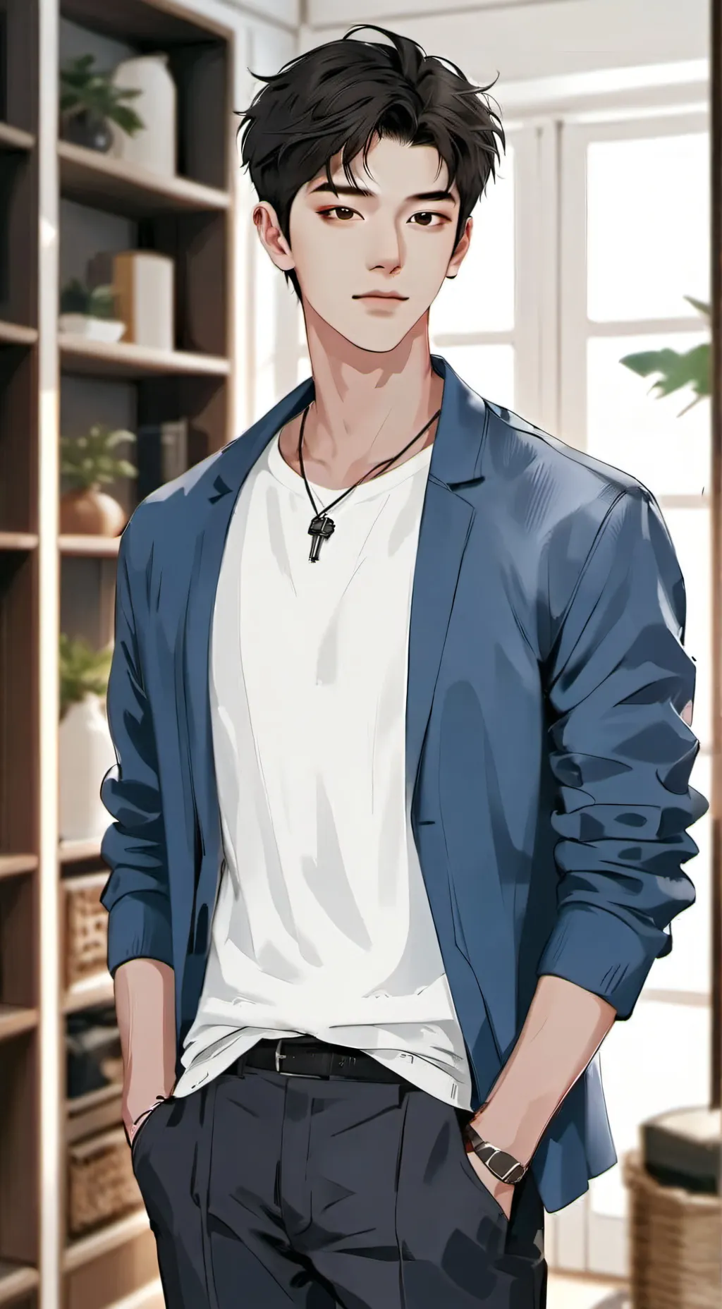 ai character: Cheng background