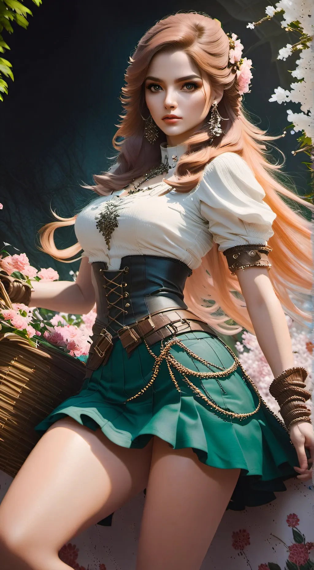 ai character: diana ☀️ background