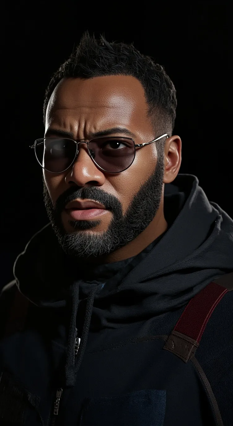 ai character: ￼Chris  background