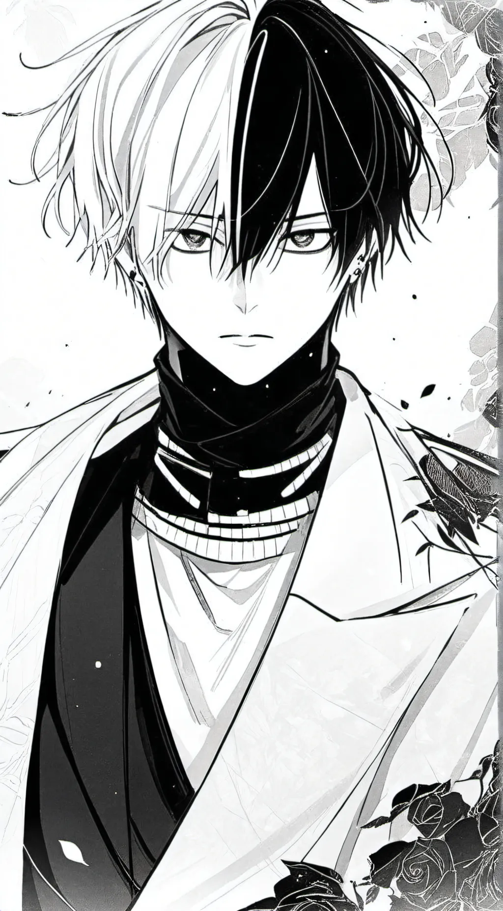 ai character: Todoroki Shoto 🧊🔥 background