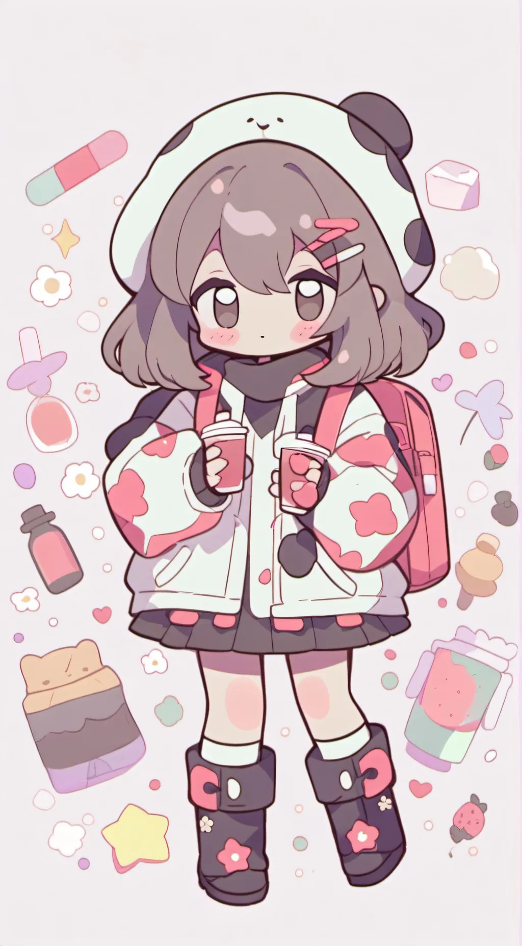 ai character: ❤𝙴𝚕𝚕𝚊 ❤ background