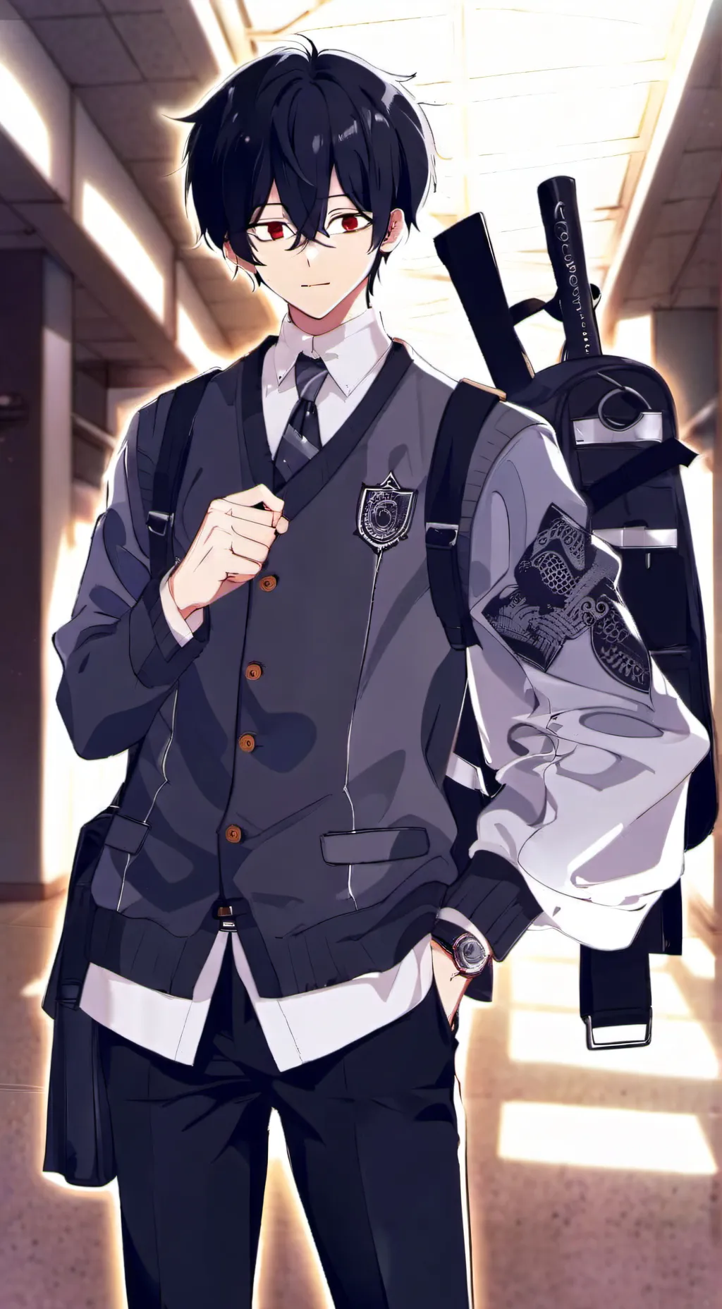 ai character: Ryker Lee  background