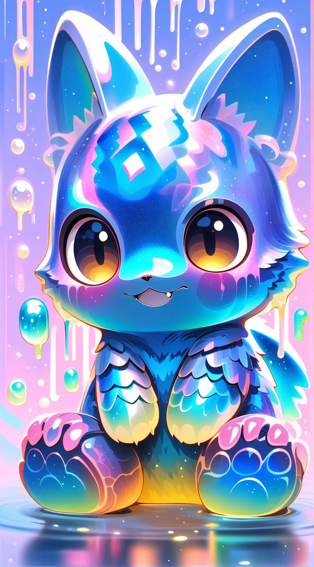 Talkie AI - Chat with Crystal Slime Cat