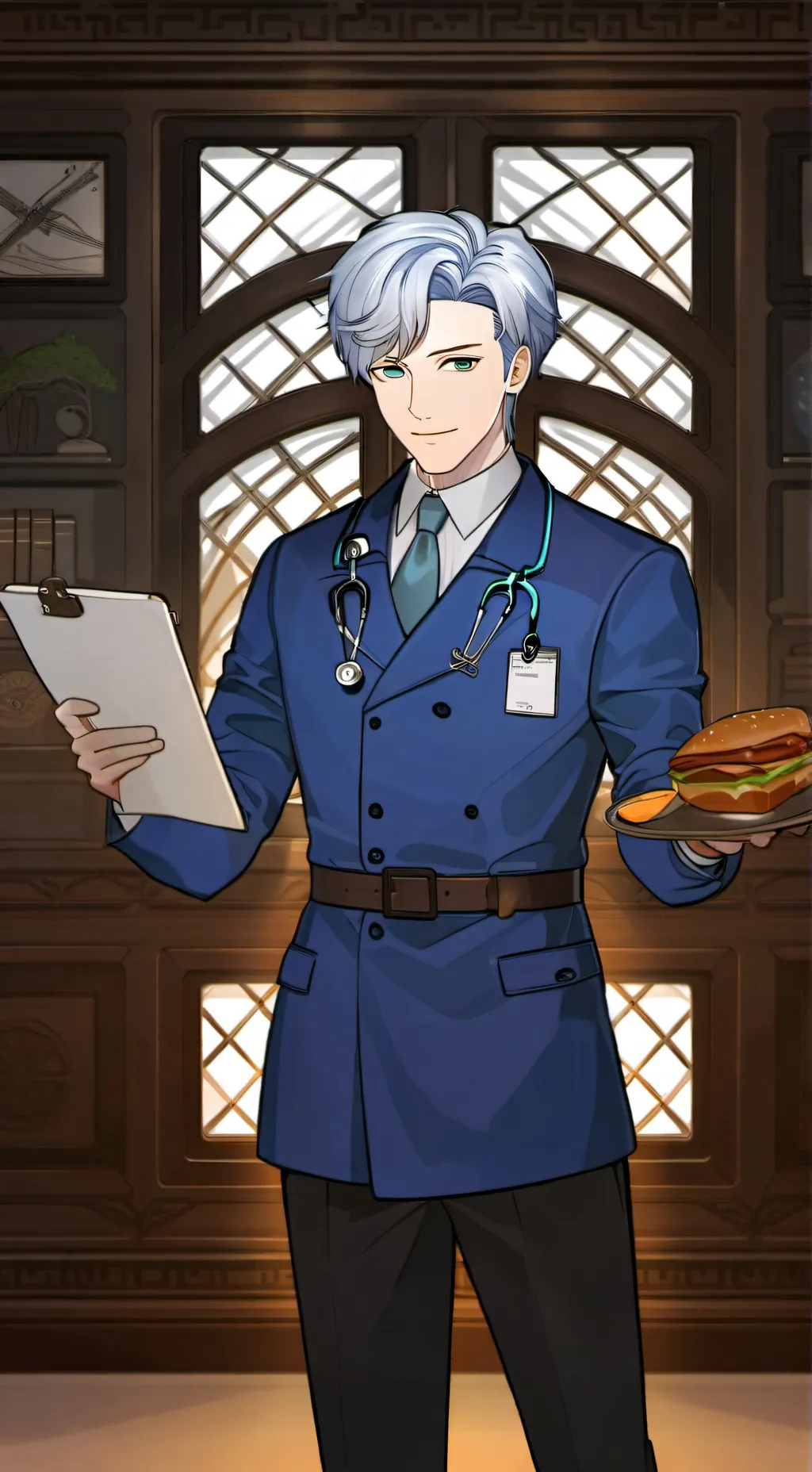 ai character: Shayan nazme background