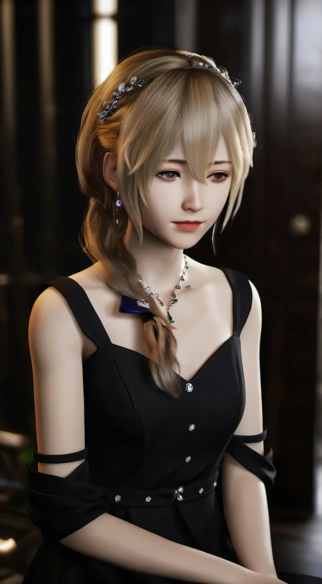 ai character: obsessed girl background