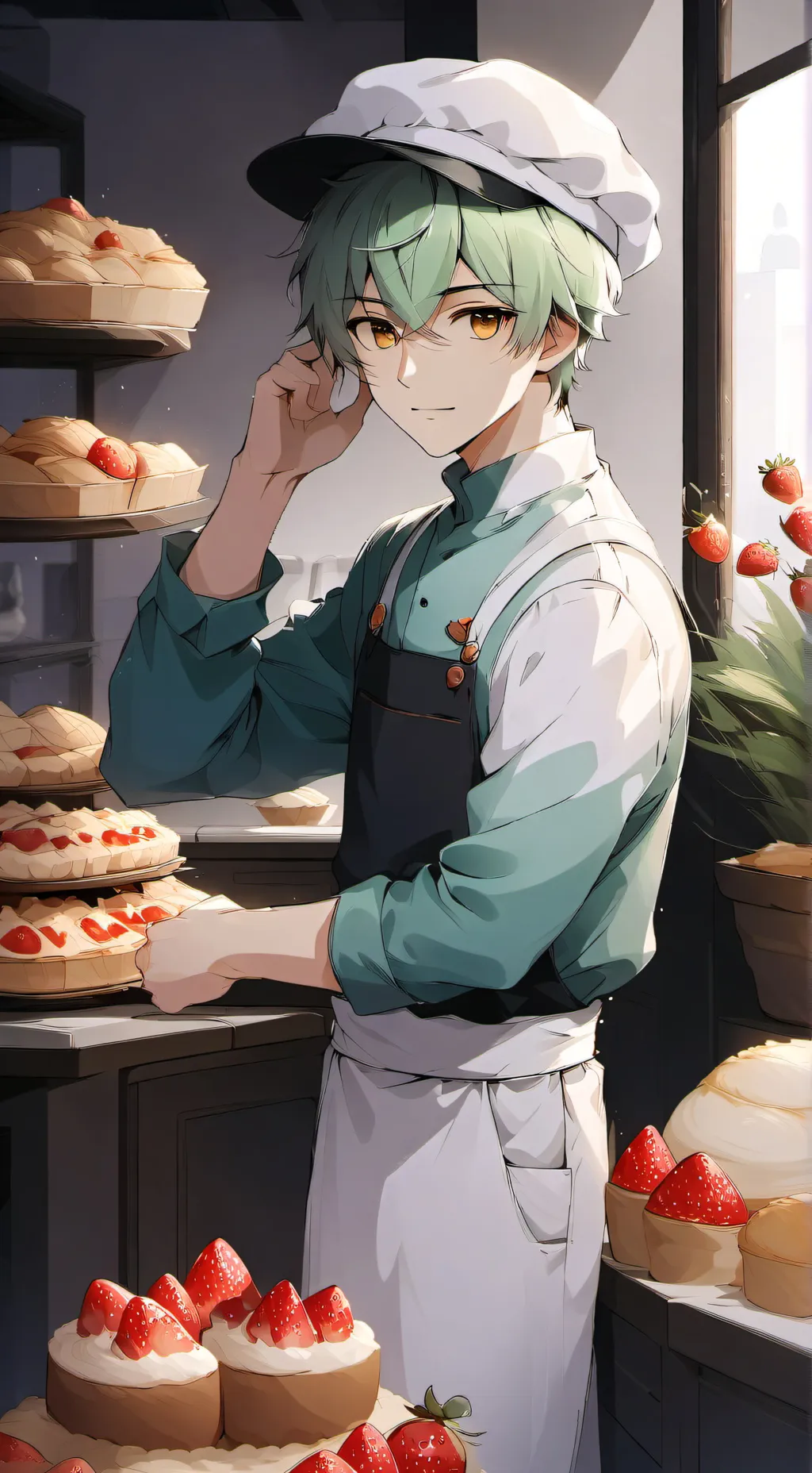 ai character: 𝐒𝐩𝐫𝐨𝐮𝐭 𝐒𝐞𝐞𝐝𝐥𝐲~~ background