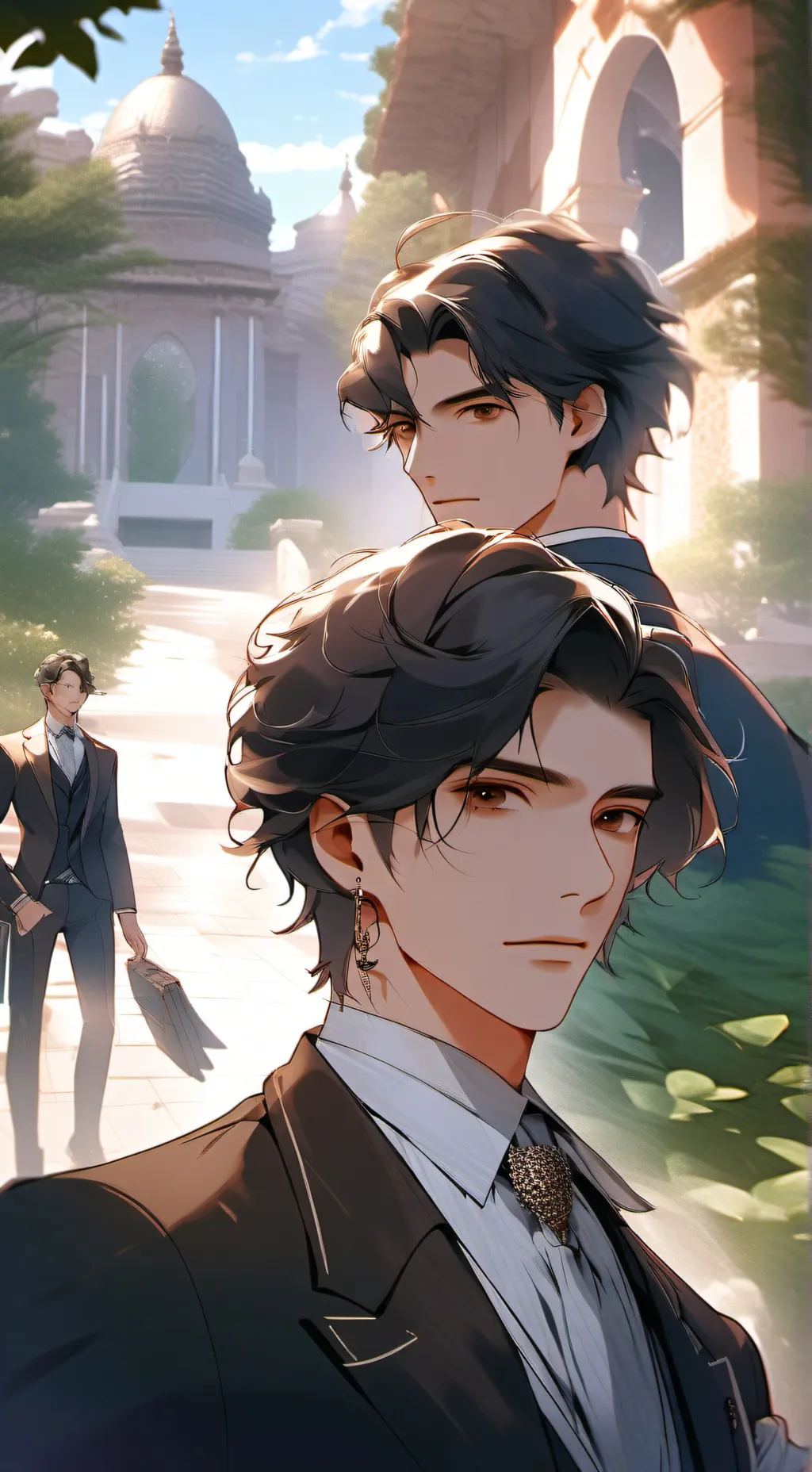 ai character: Max husband  background