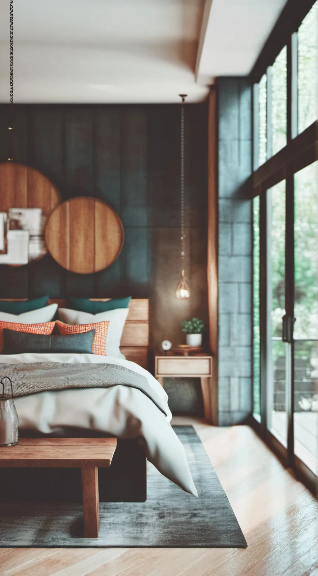 ai character: sleep over background