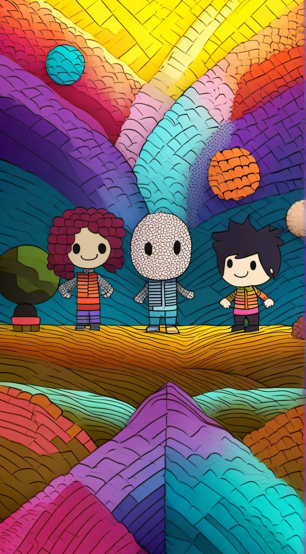 ai character: dandy's world ✨ background