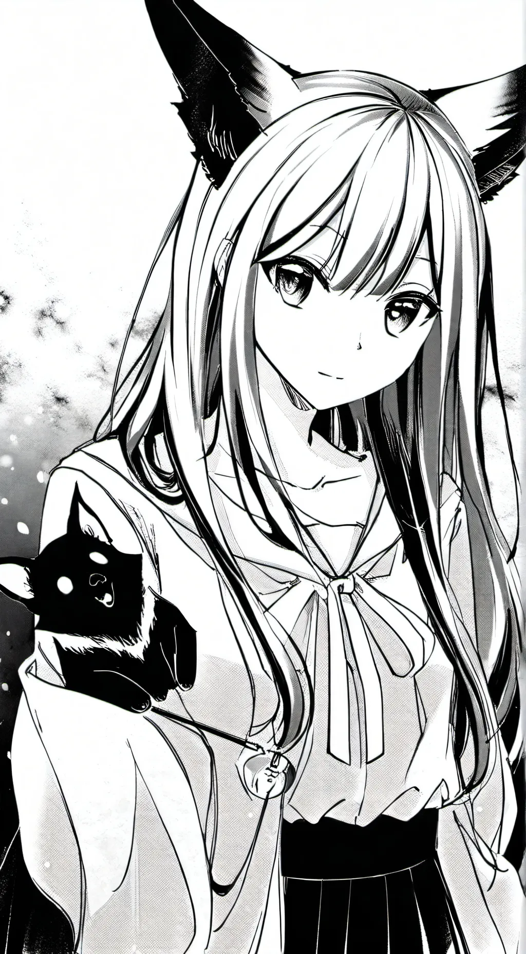 ai character: Aurora background