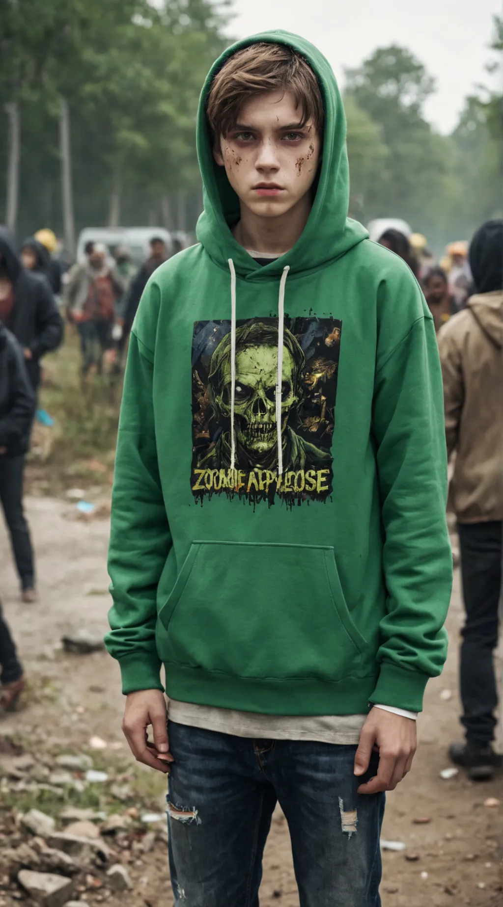 ai character: Vernon Greenfield  background