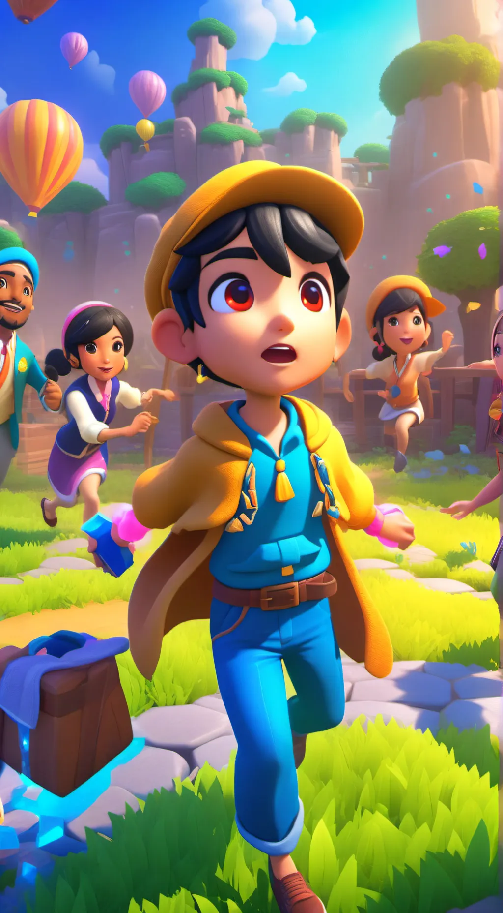 ai character: los infumables  background