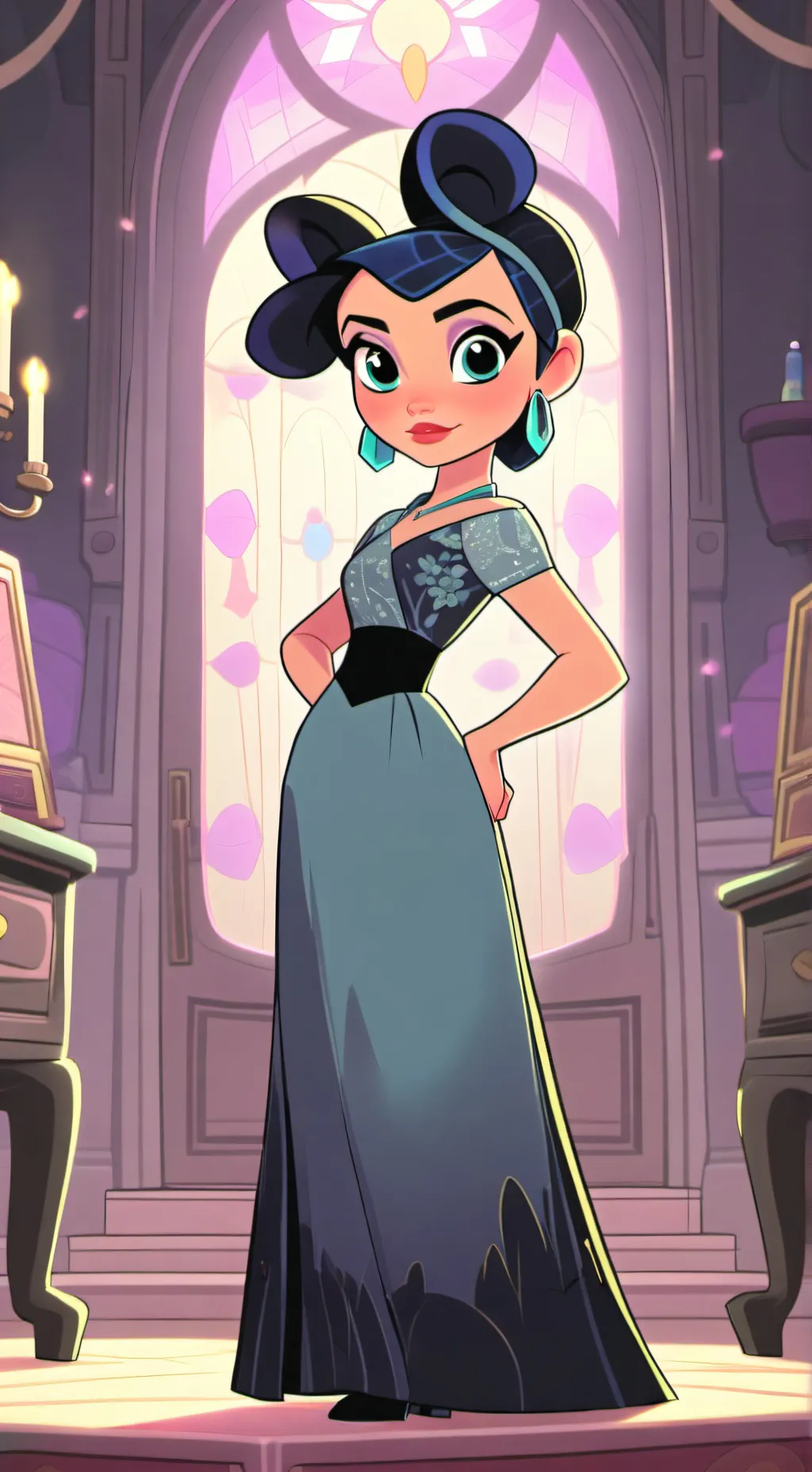 ai character: Bluey (sus) background