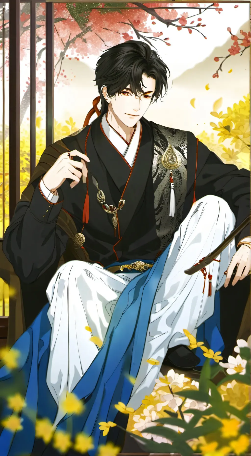 ai character: Axel background