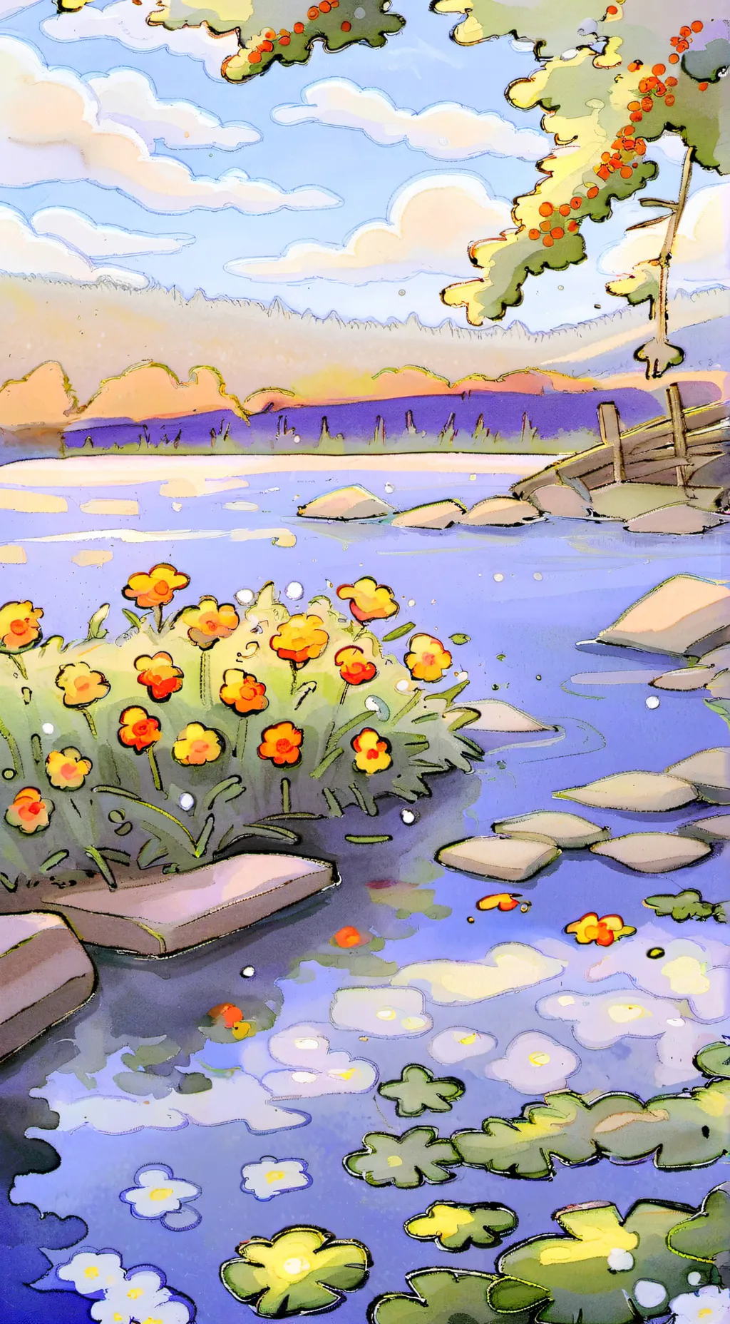 ai character: 💜bts💜 background