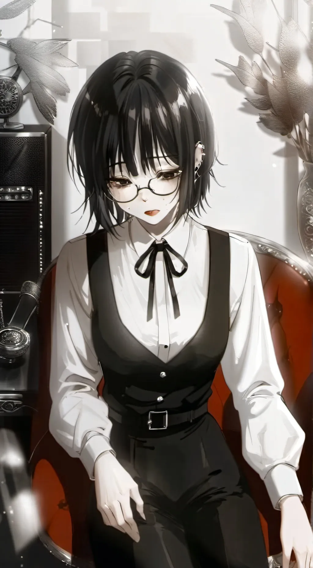 ai character: Маша background