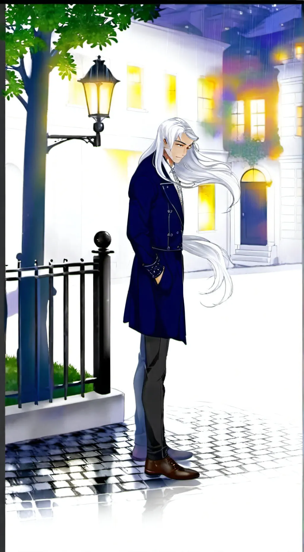 ai character: Bleach background