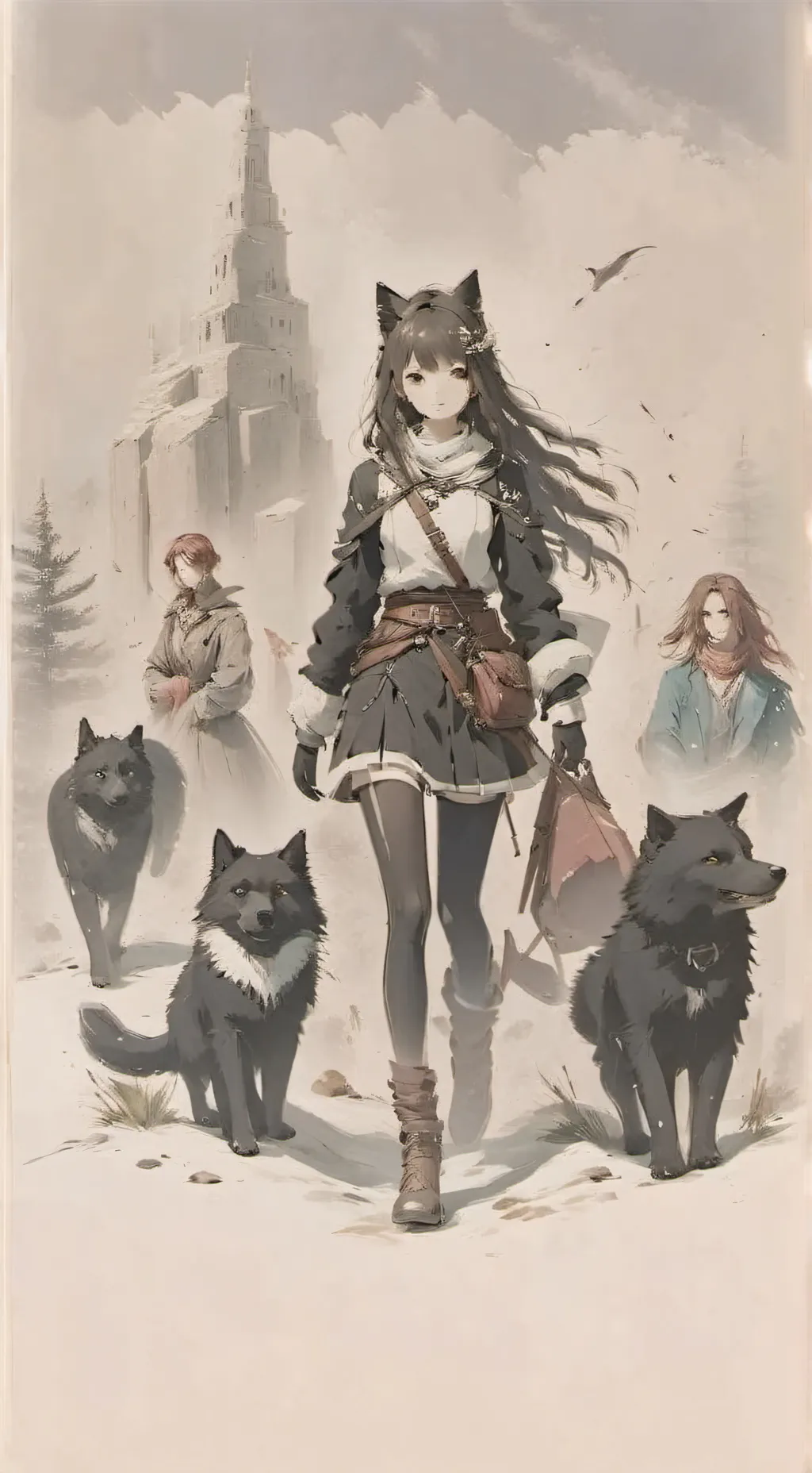 ai character: Мария background