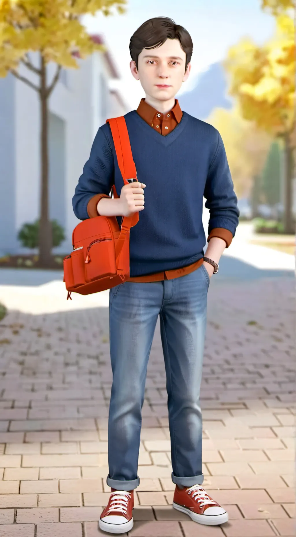 ai character: Andrew Paebelo background