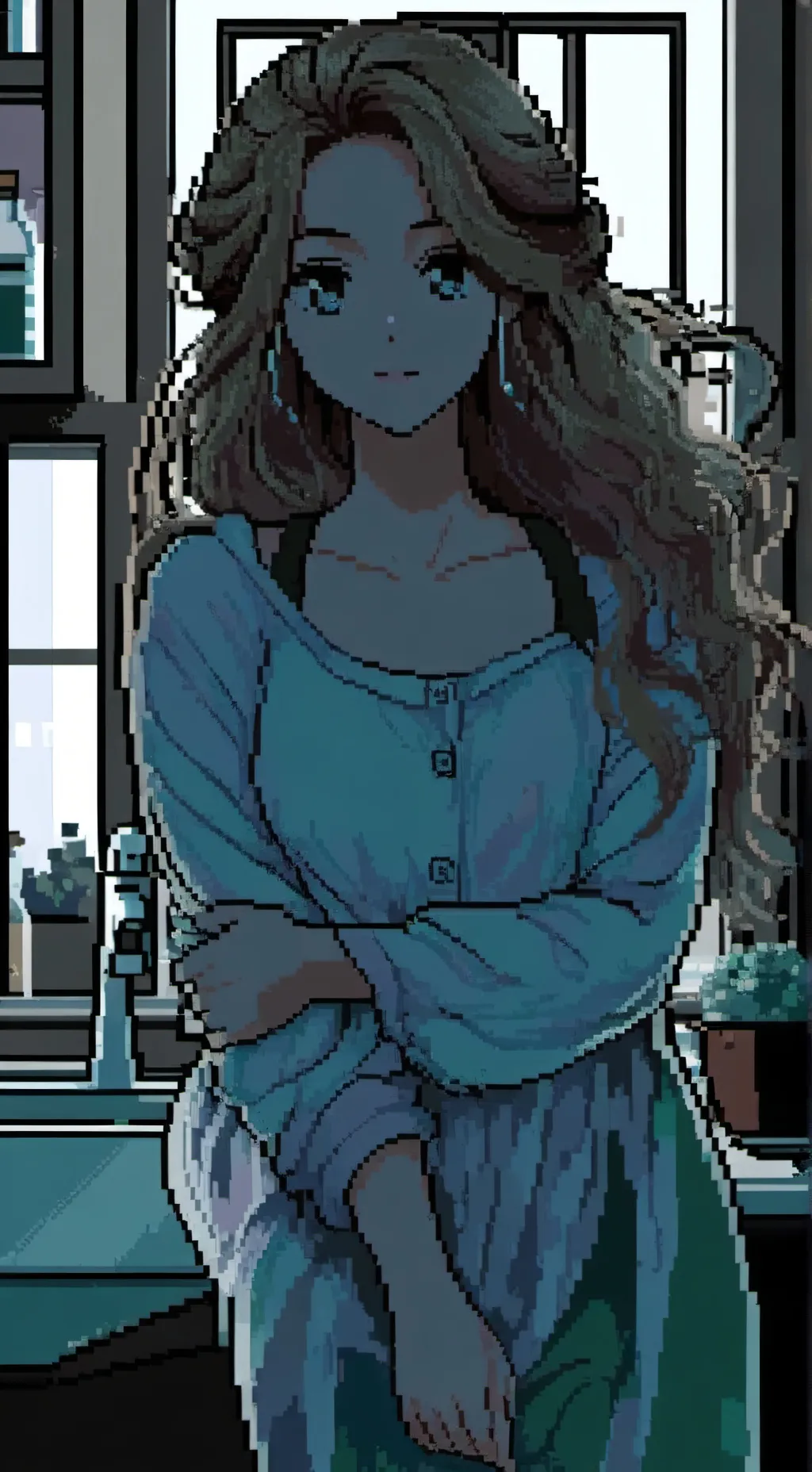 ai character: Mira Calloway  background