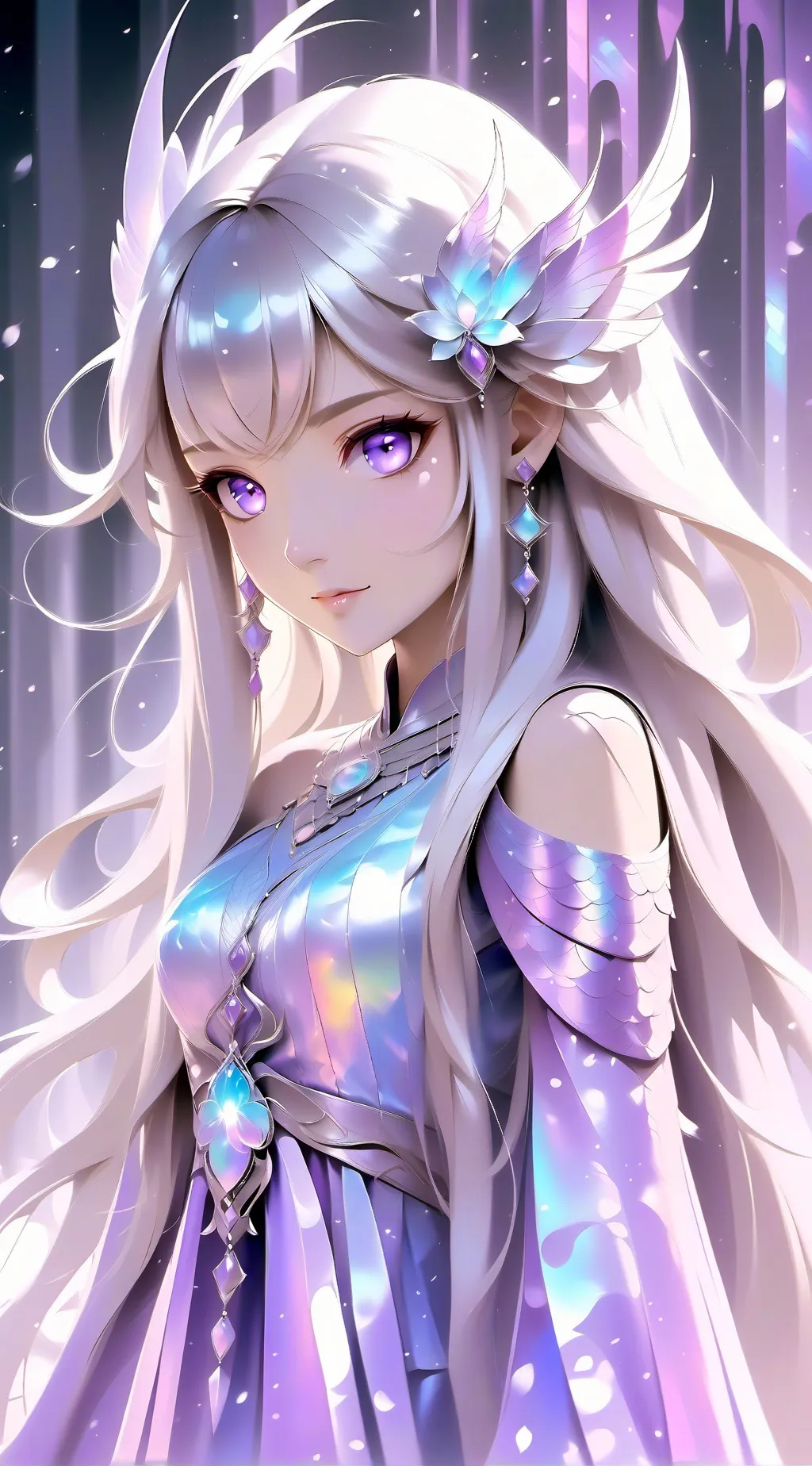 ai character: Silf background