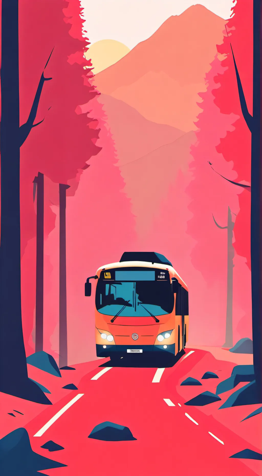 ai character: friend trip  background