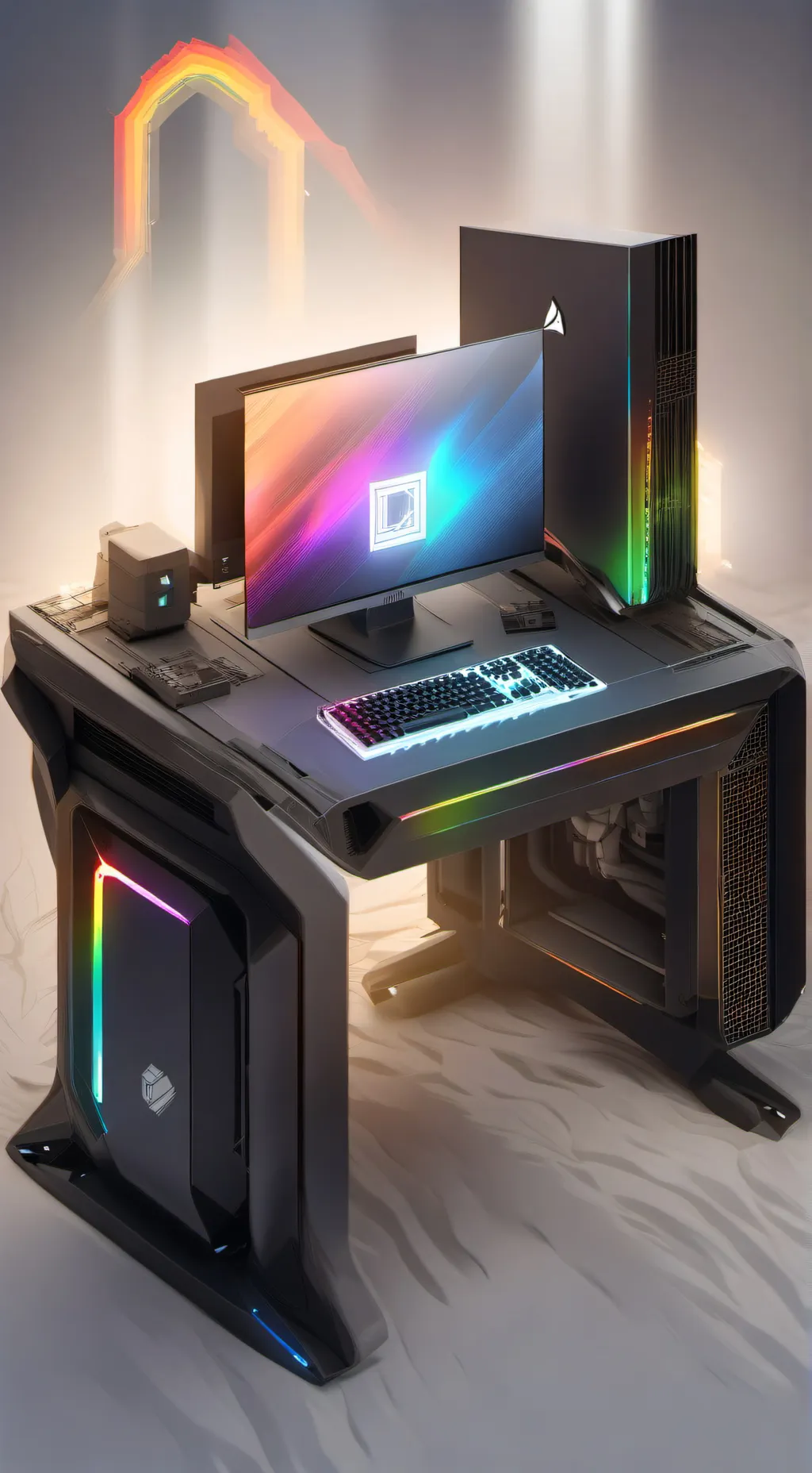 ai character: your cool pc background