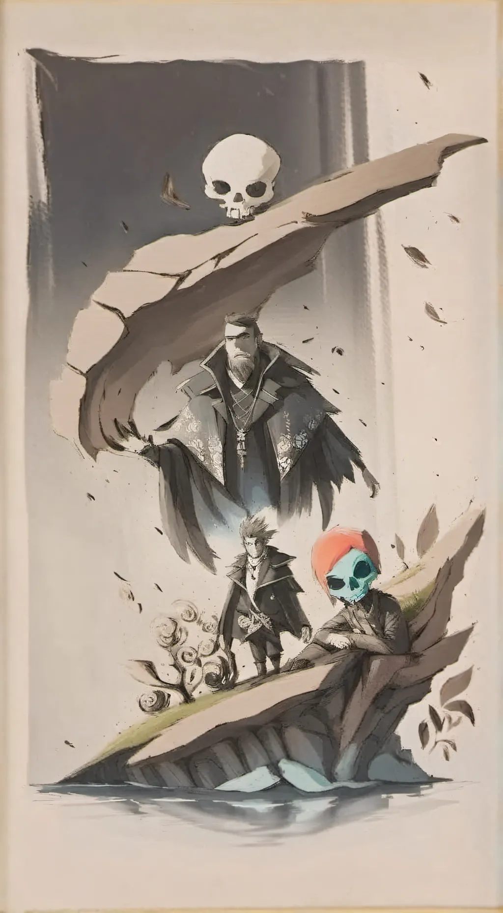 ai character: Kevin my msa oc background