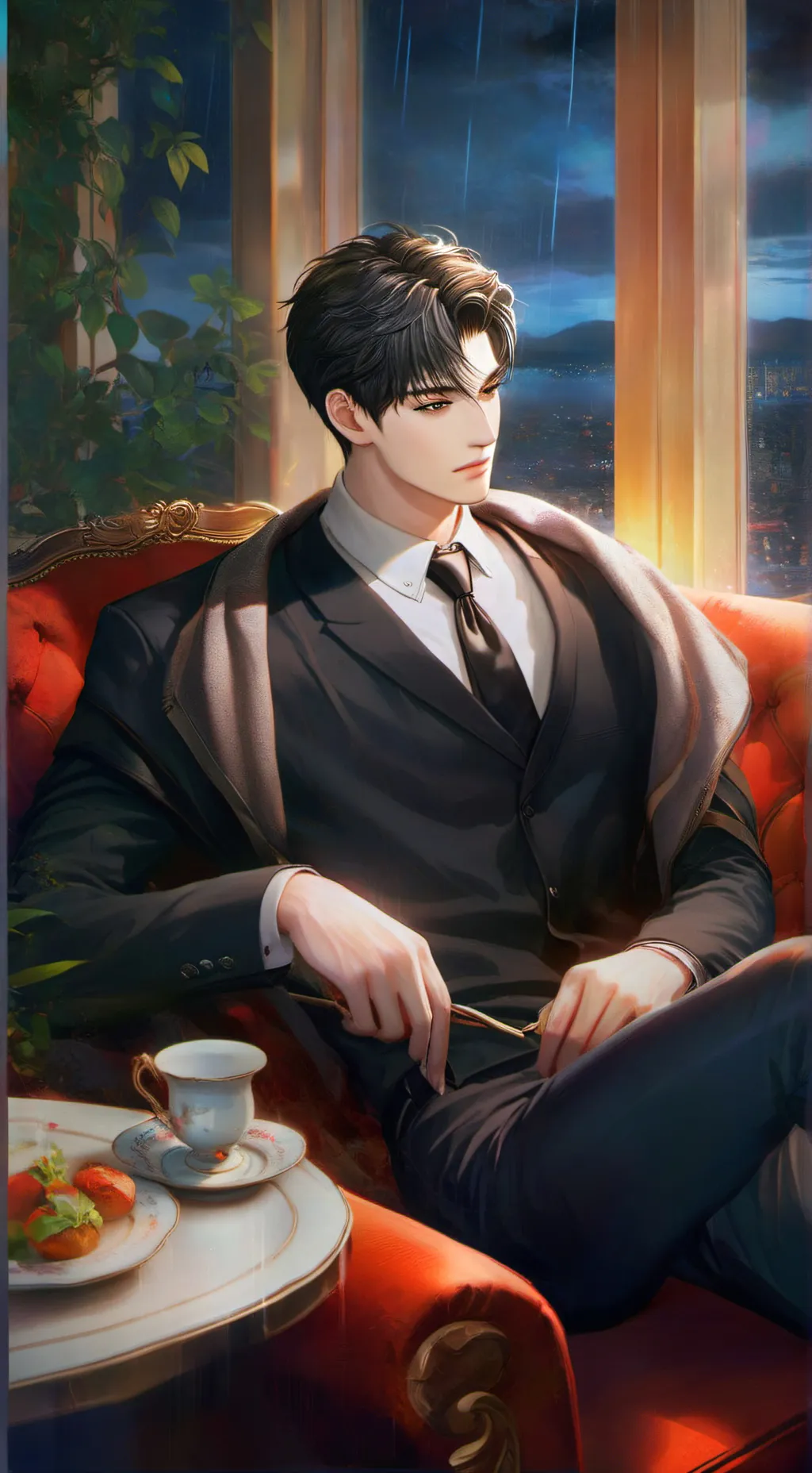 ai character: Duke Castle background