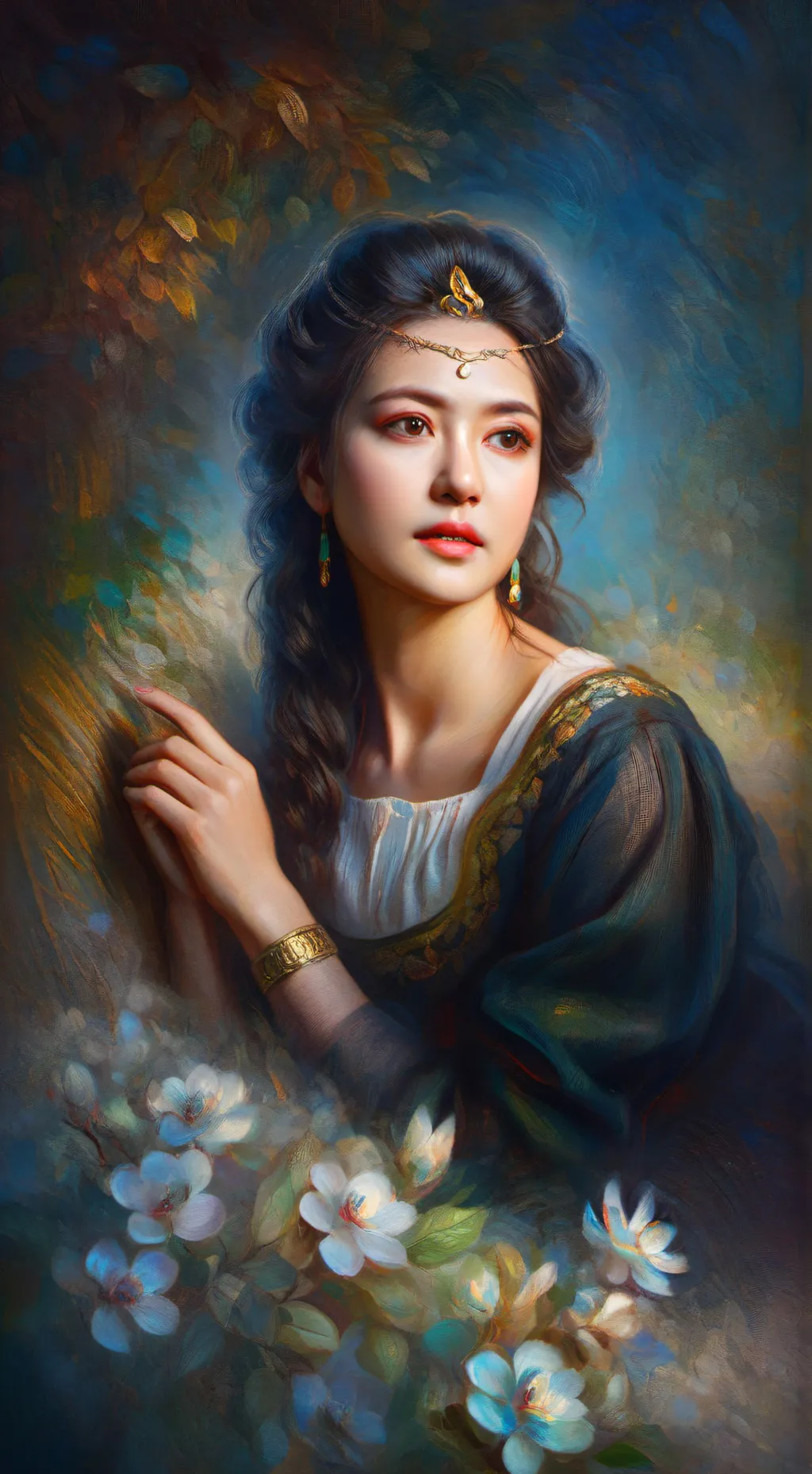 ai character: Mochi background