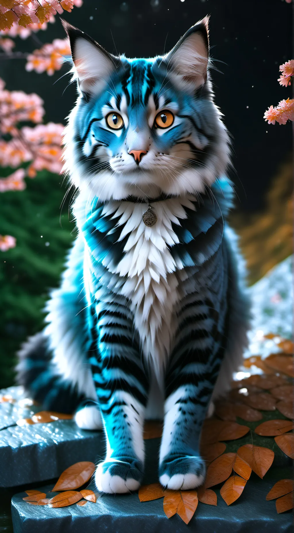 ai character: good cat background