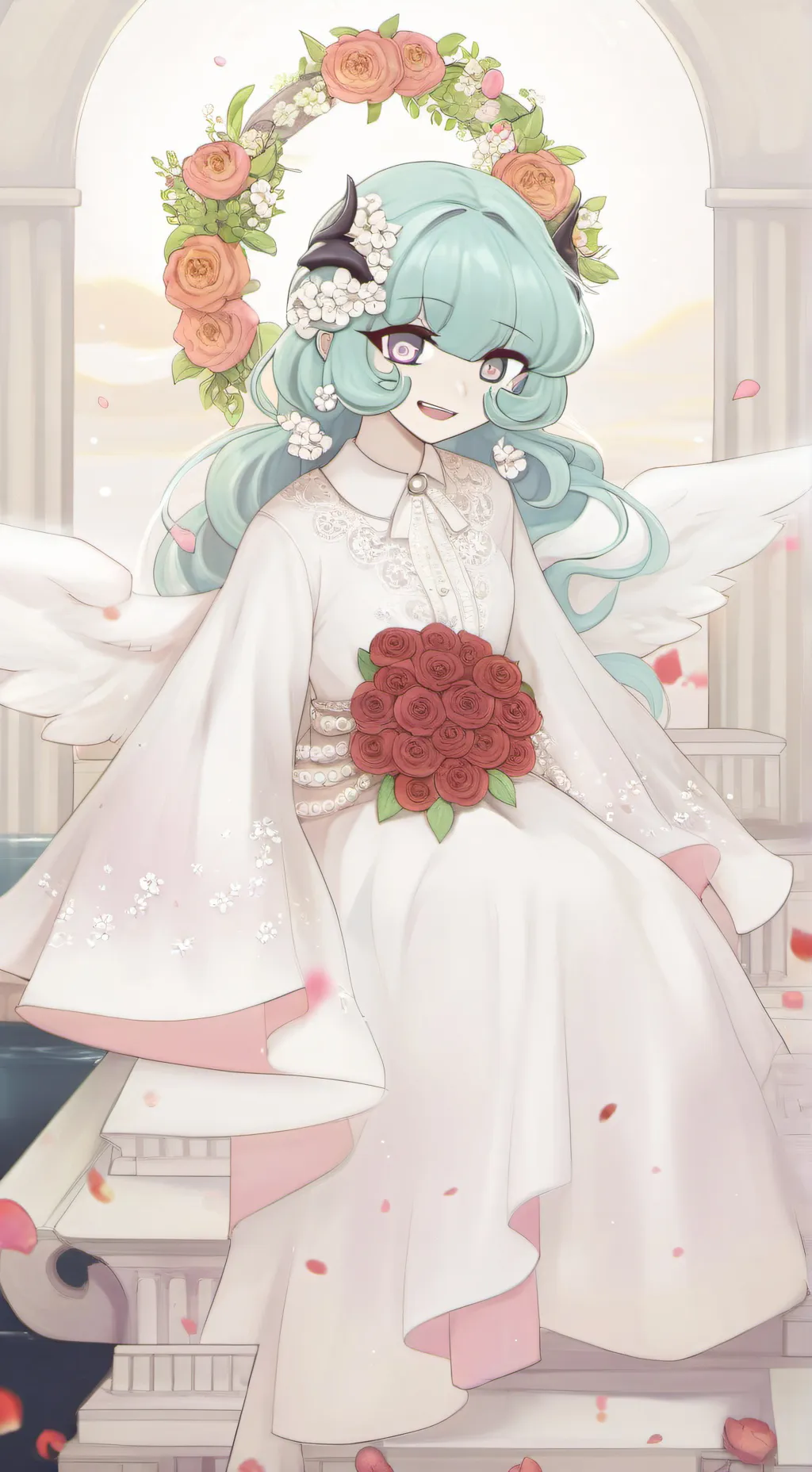 ai character: sofia  background