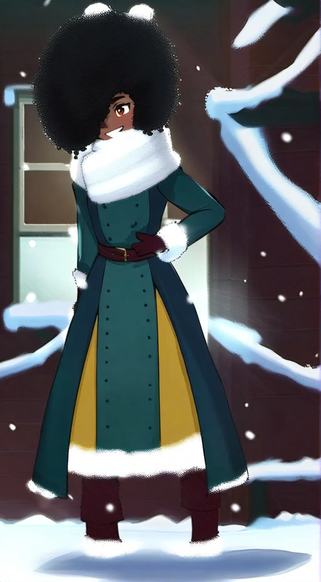 ai character: Mira background