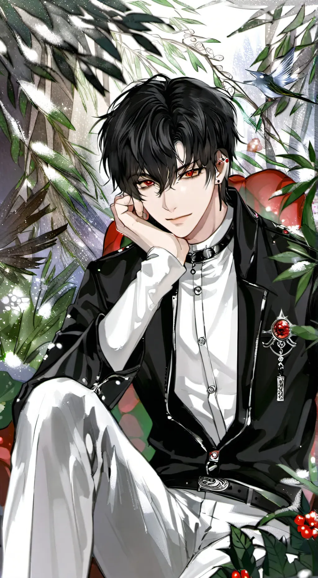 ai character: ~💫💅 Mauric 💅💫~ background