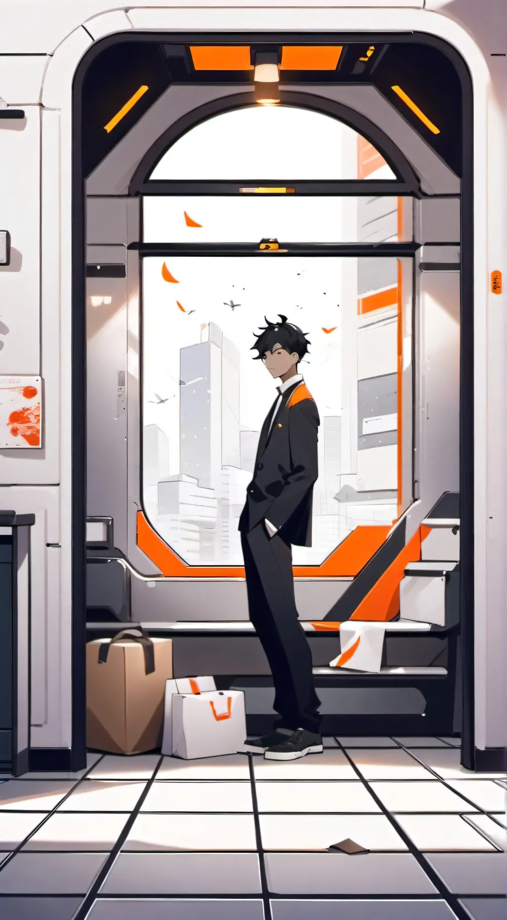 ai character: Landon background