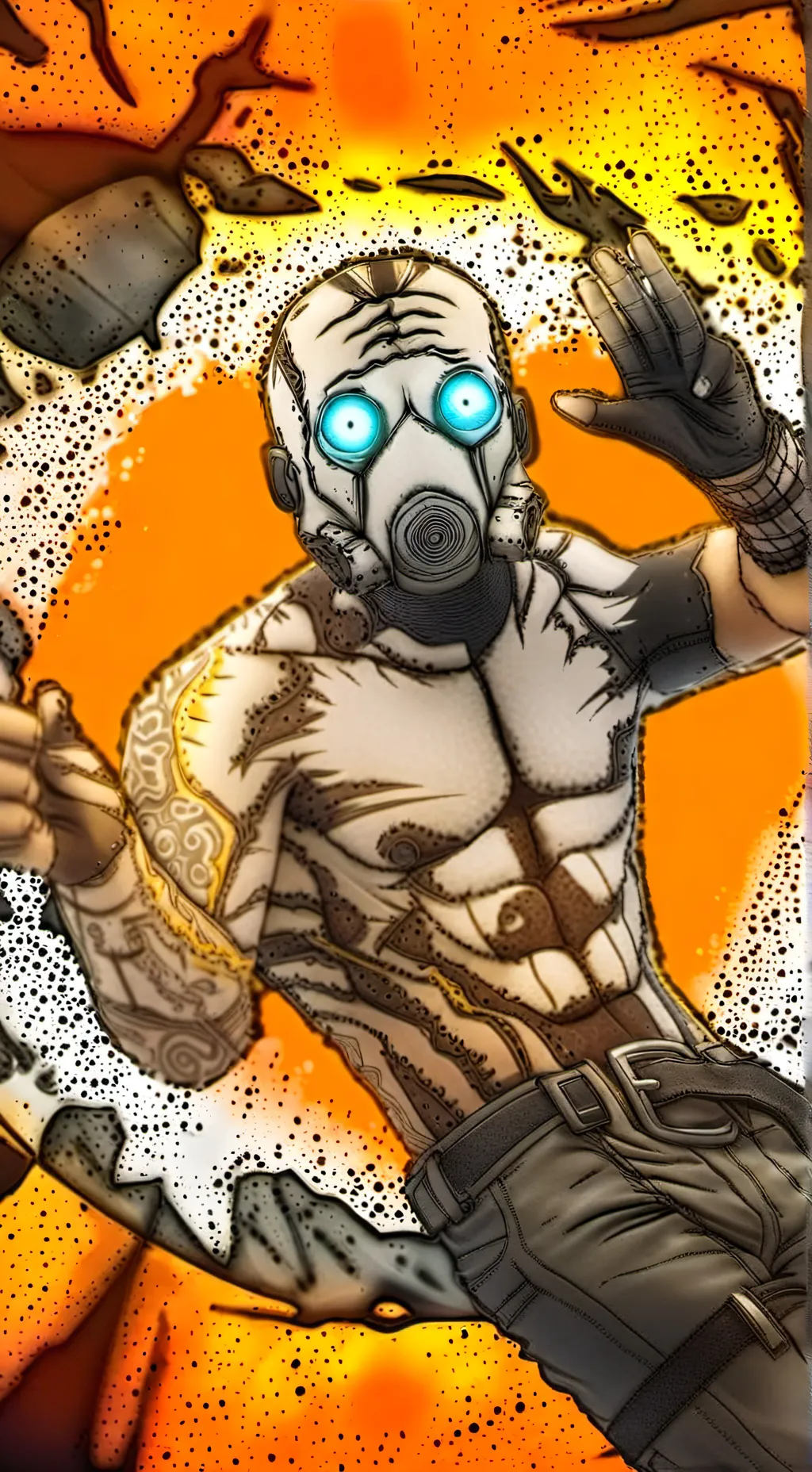 ai character: Psycho Bandit  background