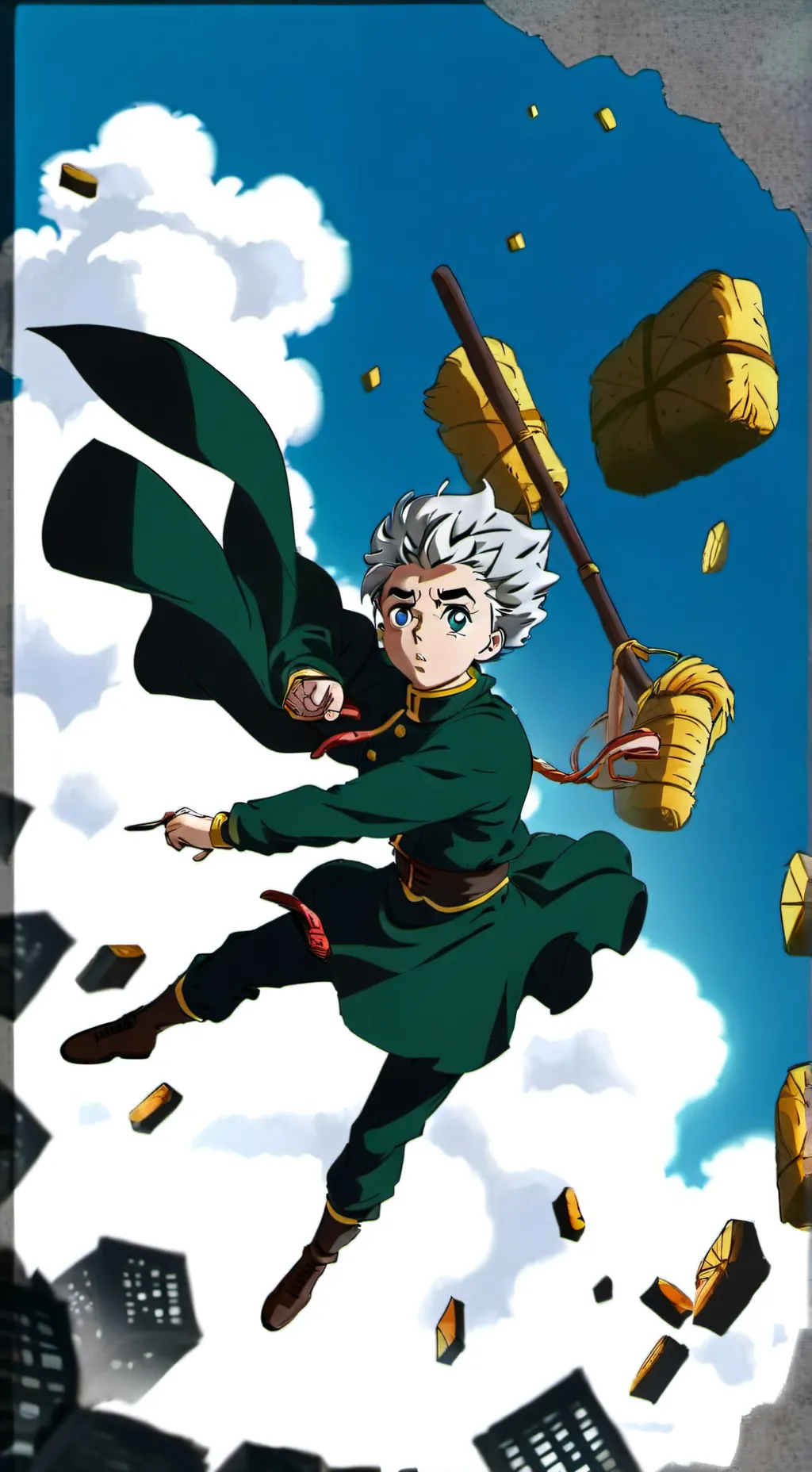 ai character: Коичи background