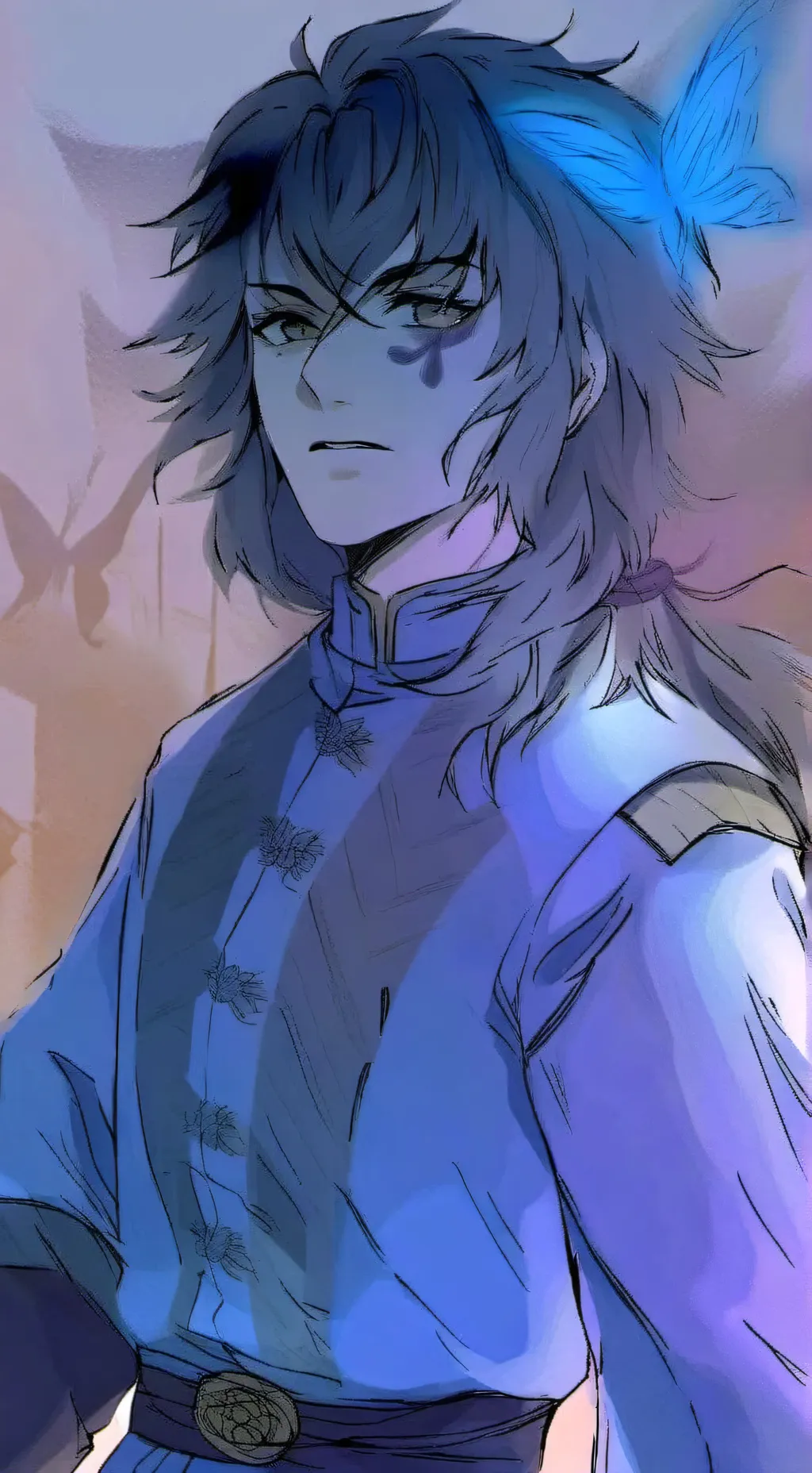 ai character: DemonSlaye Pick Me background