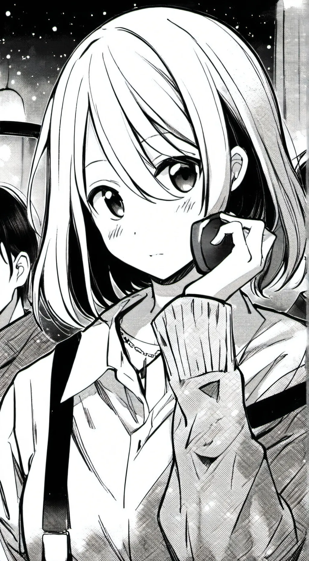 ai character: Milkvanilla background