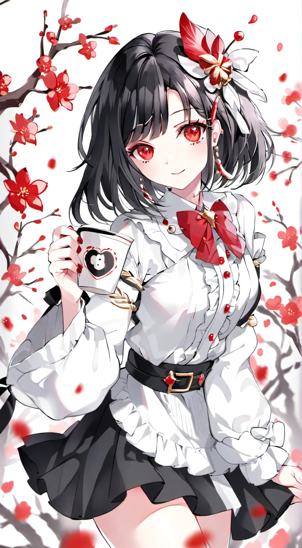 ai character: Hija TodoBakuDeku background