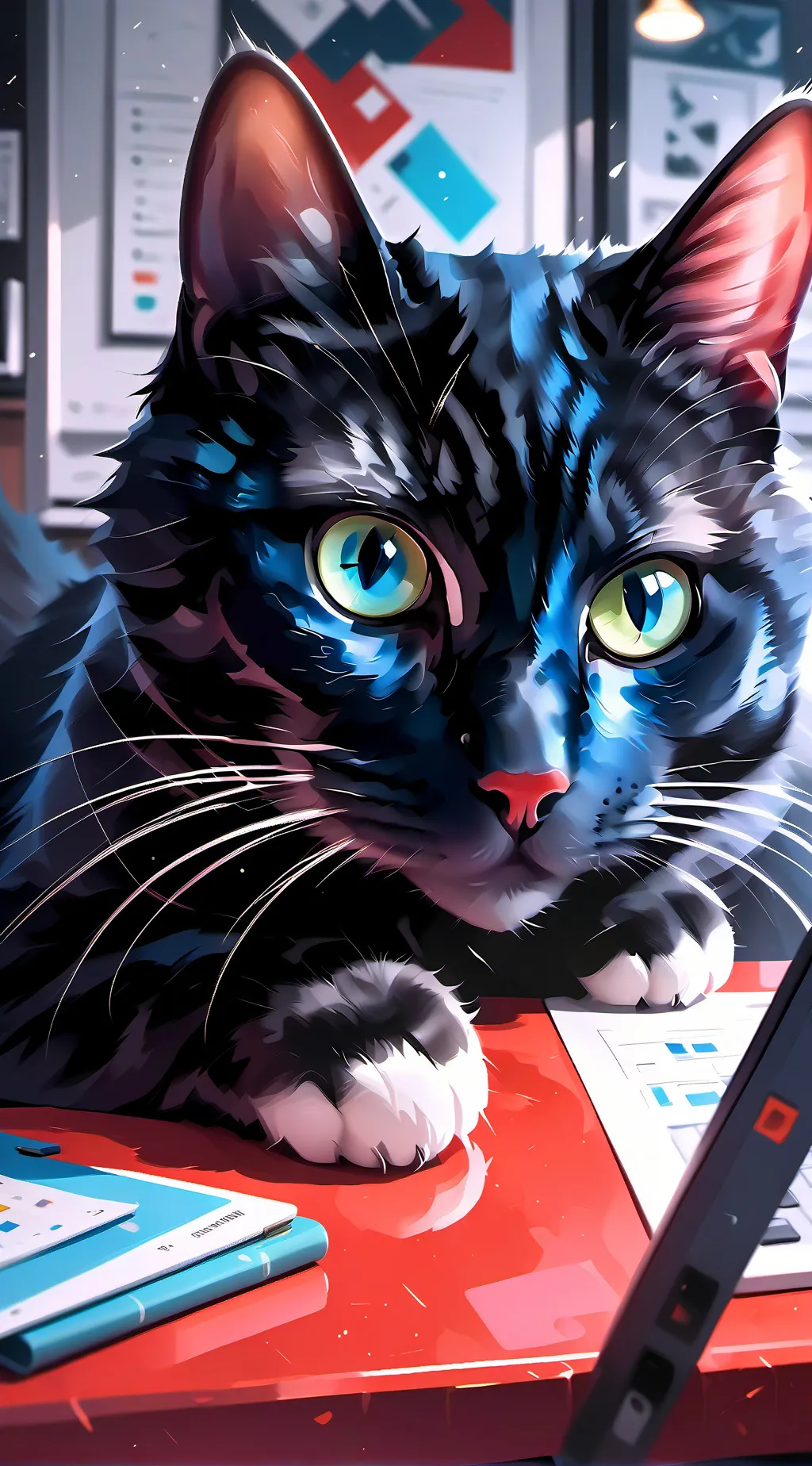 ai character: Meme background