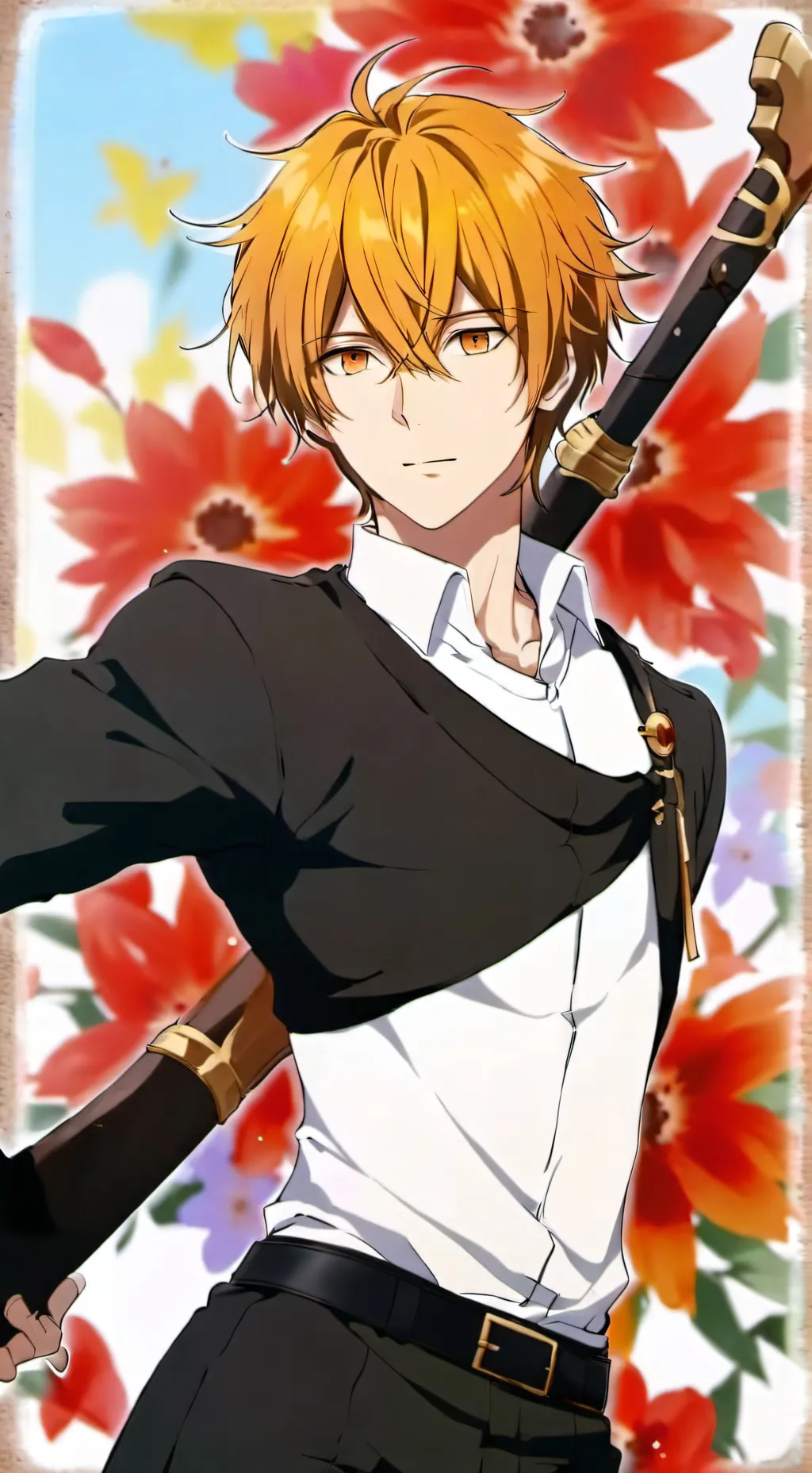 ai character: Рон background