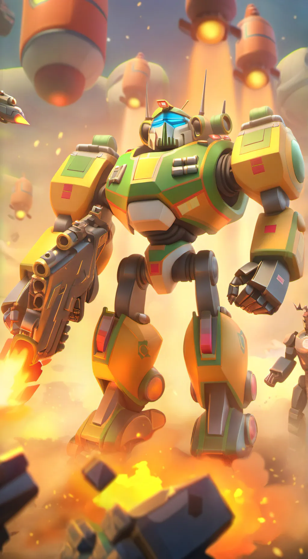 ai character: Transformers 2007 background