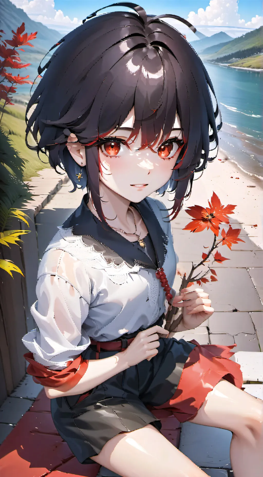 ai character: liza sofia  background